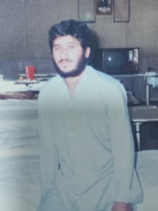 شهید محمد قائدی مجروح شیمیایی عملیات والفجر ۸ بیمارستان نور افشان تهران